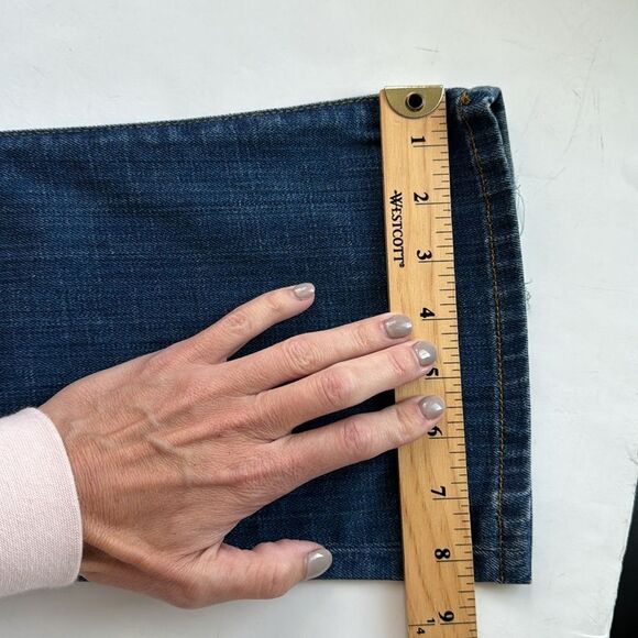 Joe’s Jeans Provocateur Candice Blue Faded Wash Straight Leg Bootcut Size 26 - Picture 16 of 16